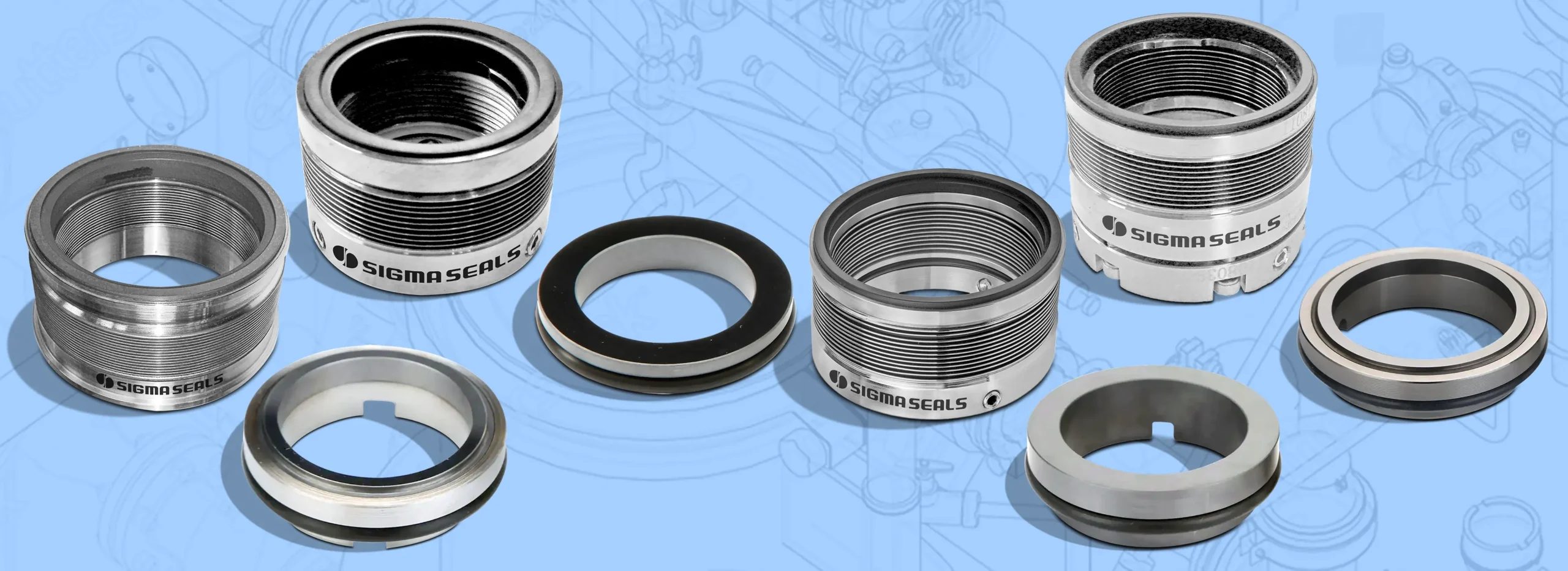 Metal bellow mechanical seals